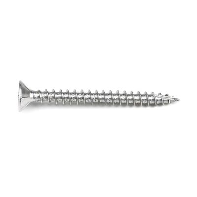 Pozi Double Flat Head 316 스테인리스 스틸 칩보드 스크루 목재 갑판 설치