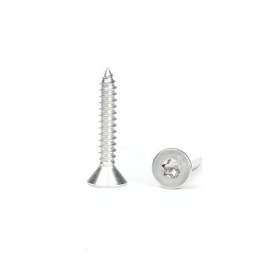 메트릭 스테인리스 스틸 ST4.8 * 30mm 평면 토크스 헤드 셀프 탭 스ikulu Sus316 날카로운 포인트 셀프 뚫어 탭 스ikulu