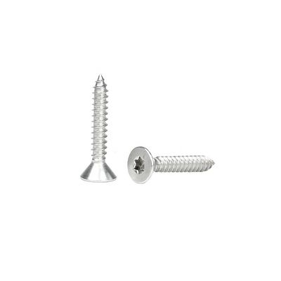 메트릭 스테인리스 스틸 ST4.8 * 30mm 평면 토크스 헤드 셀프 탭 스ikulu Sus316 날카로운 포인트 셀프 뚫어 탭 스ikulu