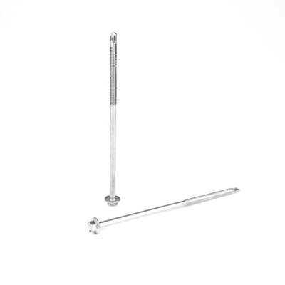 목조 구조 자체 뚫기 나사 ST5.5x140 Ruspert 마무리 부분 실과 함께