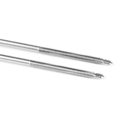 목조 구조 자체 뚫기 나사 ST5.5x140 Ruspert 마무리 부분 실과 함께