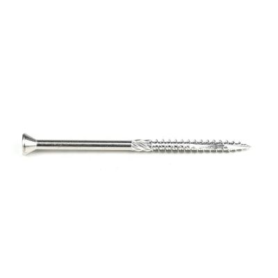 100mm 4 x 20 INCH 톡스 Flat Head 맞춤형 디자인으로 자율 탭 칩보드 나사
