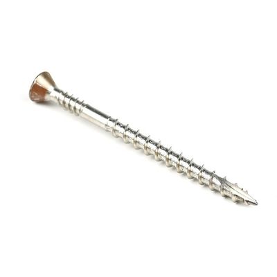 10x65mm 스테인리스 스틸 316 톡스 평면 머리 건조 벽돌 나사 목재 건설 건물