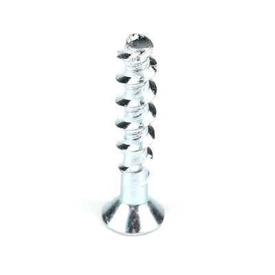 10B21 탄소 강철 M5x35mm 자기 굴착 평면 머리 토크 콘크리트 나사 블록 벽