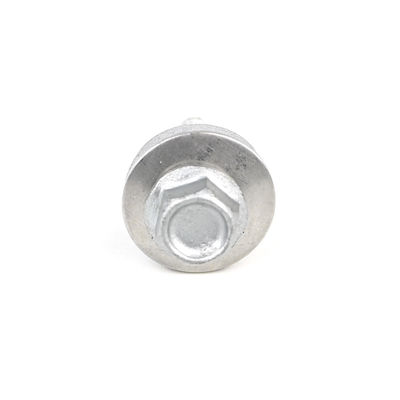 좌석 고정 고정 자동 탭 헥스 플랜지 세척 스크루 ST6.0 25mm 평면 머리