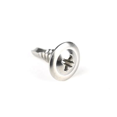 필립스 웨이퍼 헤드 셀프 드릴링 스크루 스테인리스 스틸 410 M4.2x13mm GB 표준