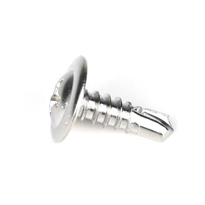 필립스 웨이퍼 헤드 셀프 드릴링 스크루 스테인리스 스틸 410 M4.2x13mm GB 표준