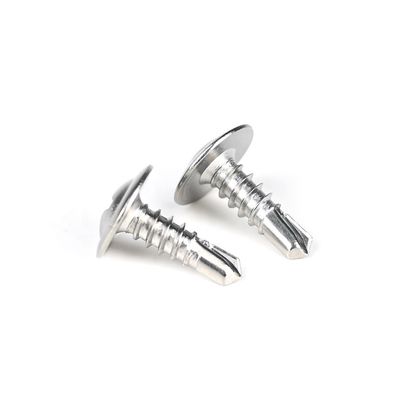 필립스 웨이퍼 헤드 셀프 드릴링 스크루 스테인리스 스틸 410 M4.2x13mm GB 표준