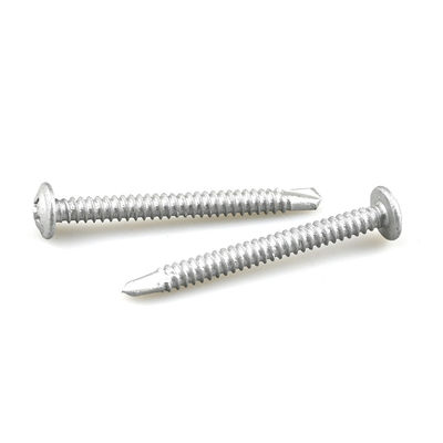 M5.5x60mm 스테인리스 스틸 바이 메탈 셀프 드릴링 스크루 필립스 웨이퍼 헤드 바이 메탈 스크루