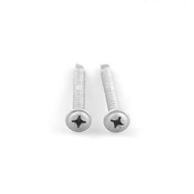 M5.5x60mm 스테인리스 스틸 바이 메탈 셀프 드릴링 스크루 필립스 웨이퍼 헤드 바이 메탈 스크루