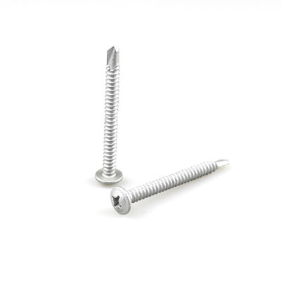 M5.5x60mm 스테인리스 스틸 바이 메탈 셀프 드릴링 스크루 필립스 웨이퍼 헤드 바이 메탈 스크루
