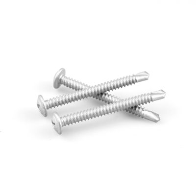 M5.5x60mm 스테인리스 스틸 바이 메탈 셀프 드릴링 스크루 필립스 웨이퍼 헤드 바이 메탈 스크루