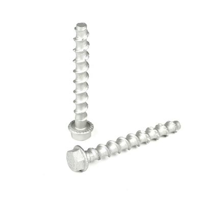주의 깊게 제작된 M8x75mm 플랜지 헥사곤 헤드 콘크리트 나사 스테인리스 스틸 410