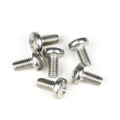 100% QC 테스트 SUS304 M6 트러스 헤드 필립스 12mm 판 헤드 가스 오븐용 기계 나사
