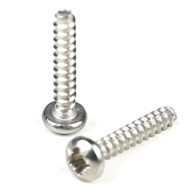 스테인레스 스틸 자기 탭 스ikulu M3.5x18mm Pozidriv 드라이브와 평면 마무리