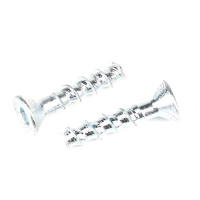 석조 금속 접착 50mm M8 스틸 헥스 소켓 카운터 수렁 평면 머리 볼트 내구성