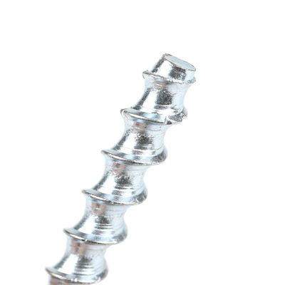 M8x60mm 플랜지 헤드 HEX 평면 마무리 및 탄소 강철 재료로 된 콘크리트 나사