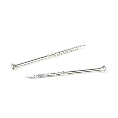 100% QC 테스트 304 스테인리스 스틸 갑판 나사 180mm 나무 천장 파티션