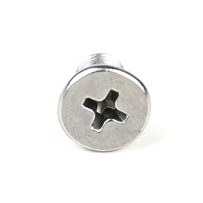 100% QC 테스트 스테인리스 스틸 평면 필립스 M5 X 8mm 기계 나사 상품 선반