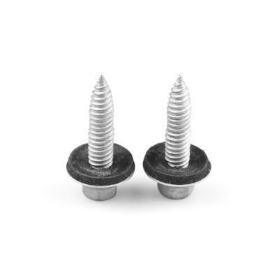100% QC 테스트 된 바이 금속 자율 탭 엽 금속 나사 6x25 Epdm 세척기 헥스 헤드