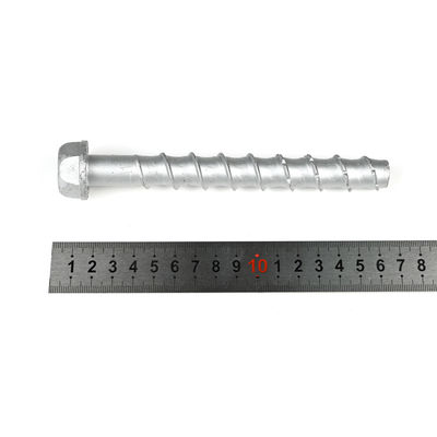 진크 끝 다기능 스테인리스 스틸 고정 150mm M8 300mm 브릿지 콘크리트 나사