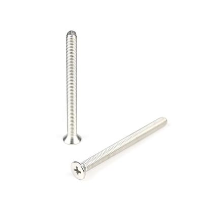 메트릭 SUS316 M5 기계 나사 70mm 플래트 필립스 Din965 태양 열기용 물 난방기 쉬운