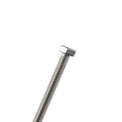 스테인리스 스틸 A4 316 풀 스레드 헥스 딘 933 볼트 태양 고정 기계 볼트 M4x50