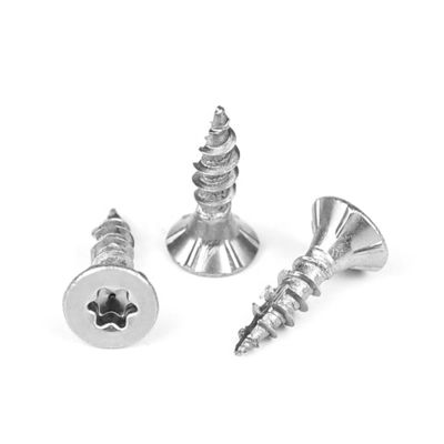 평면 마무리 스테인레스 스틸 평면 머리 Pozi 데킹 스크루를 사용자 정의 요구 사항