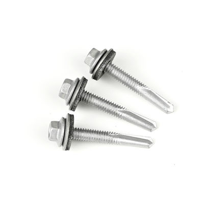 GB 헥스 플랜지 헤드 테크 지붕 나사 Ruspert Bimetallic Bi-Metal Self Drilling Screw St5.5