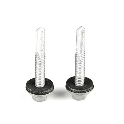 GB 헥스 플랜지 헤드 테크 지붕 나사 Ruspert Bimetallic Bi-Metal Self Drilling Screw St5.5