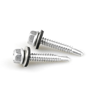 결제 기간 T/T A4 스테인리스 스틸 헥스 헤드 Bimetallic ST6.3 자체 뚫기 나사