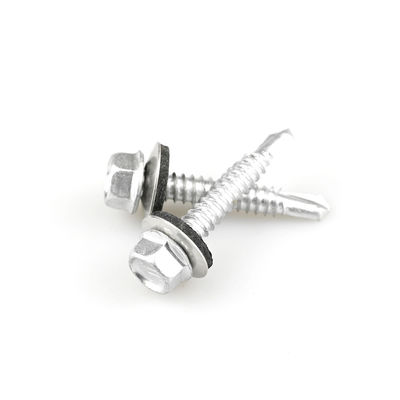 결제 기간 T/T A4 스테인리스 스틸 헥스 헤드 Bimetallic ST6.3 자체 뚫기 나사