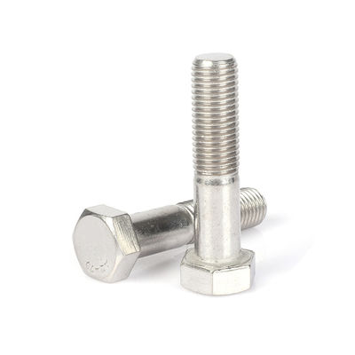 A2-70 스테인리스 스틸 볼트 M6 * 30 부분 스레드 Din931 헥사곤 볼트 사용자 정의 지원