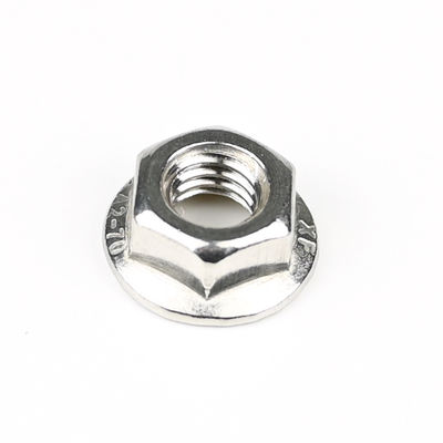 맞춤형 Din6923 A2 스테인리스 스틸 헥사곤 플랜지 견과류 M6 1mm