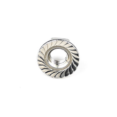 맞춤형 Din6923 A2 스테인리스 스틸 헥사곤 플랜지 견과류 M6 1mm
