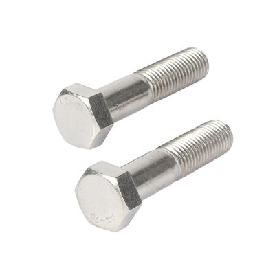 A2-70 스테인리스 스틸 볼트 M6 * 30 부분 스레드 Din931 헥사곤 볼트 사용자 정의 지원