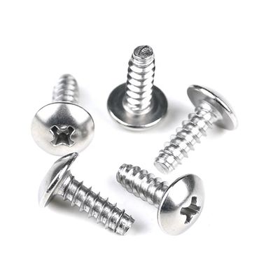 필립스 드라이브와 둥근 머리로 12mm 금속 장 자발 탭 나사