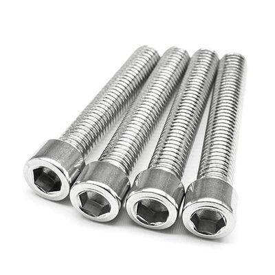 GB 표준 M3-M12 304 스테인리스 스틸 헥스 소켓 필리스터 캡 헤드 스레드 볼트 A2-70
