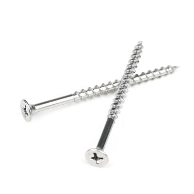 Sus410 스테인리스 스틸 목재 나사 필립스 부글 건조 벽 자체 탭 나무 나사 4.2x65mm