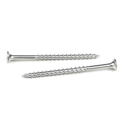 Sus410 스테인리스 스틸 목재 나사 필립스 부글 건조 벽 자체 탭 나무 나사 4.2x65mm