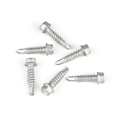 SS304 SS410 비메탈 헥사곤 플랜지 고정 6.3*25 좌석 고정용 자부장 나사