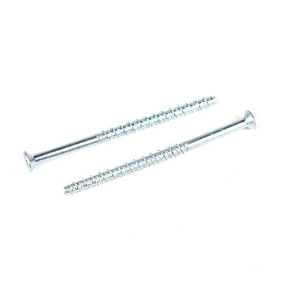메트릭 진크 접착 톡스 평면 머리 볼트 M6 120mm 자체 탭 콘크리트 앵커 볼트