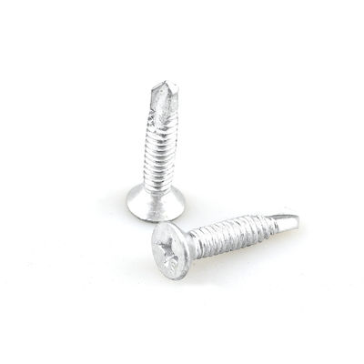 산책로 설치 자율 굴착 나사 Ruspert 끝 크로스 Recessed Countersunk 머리