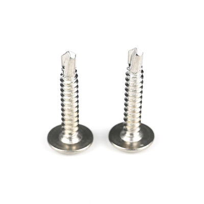 맞춤형 4.8mm 웨이퍼 헤드 필립스 드라이브 나사 304 스테인레스 스틸 셀프 뚫어 나사