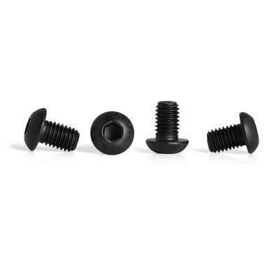 DIN7380 M6 블랙 옥시드 헥스 소켓 헤드 캡 토닐로 볼트 앨런 버튼 헤드 볼트 8mm-70mm
