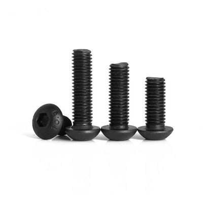 DIN7380 M6 블랙 옥시드 헥스 소켓 헤드 캡 토닐로 볼트 앨런 버튼 헤드 볼트 8mm-70mm