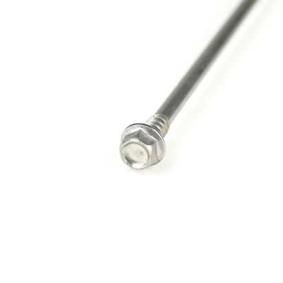 HEX 5.5x243mm 스테인리스 스틸 410 EPDM 세척기 듀플 스레드 7 포인트와 함께 자부장 나사