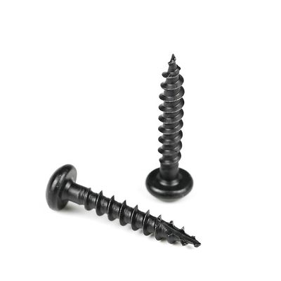 평면 마무리 20mm Pozidriv 드라이브 나무 건설 소매업체에 대한 검은 건조 벽 나사