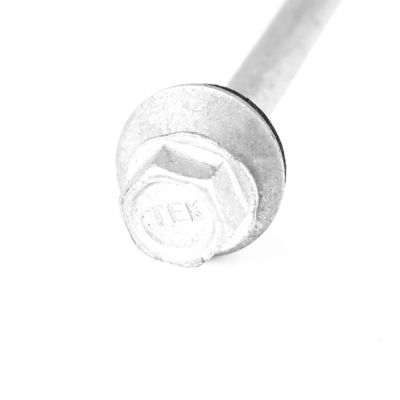Ss410 Hex Washer Head EPDM Washer 6.3x180mm 및 진크 코팅과 함께 자부장 나사