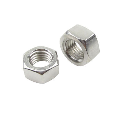 100% QC 테스트 DIN934 헥스 견과류 A2 70 스테인리스 스틸 304 견과류 M2-M30